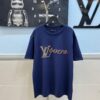 6930f5326e68136f4d9b3fb0 LOUIS VUITTON Hand-Embroidered Beaded Short-Sleeve T-Shirt Crafted from 280g Pure Cotton Double-Yarn Fabric with Delicate Beadwork Logo on Front, Adding Elegant and Textured Detail to Everyday Looks