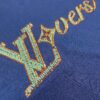 6930f53a6e68136f4d9b3fb8 LOUIS VUITTON Hand-Embroidered Beaded Short-Sleeve T-Shirt Crafted from 280g Pure Cotton Double-Yarn Fabric with Delicate Beadwork Logo on Front, Adding Elegant and Textured Detail to Everyday Looks