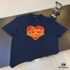 6930f5466e68136f4d9b3fc5 LOUIS VUITTON LV 2024 Spring New Heart Knit Short-Sleeve Unisex