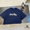 6930f5556e68136f4d9b3fd9 LOUIS VUITTON Embroidered Signature Short-Sleeve T-Shirt
