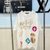 6930f5686e68136f4d9b3fe6 LOUIS VUITTON Louis Hand-painted Crow New Short Sleeve T-shirt, High Quality 280g Combed Cotton Double Yarn Fabric, Soft and Comfortable Wear, Front Hand-painted Crow Design with Special Craftsmanship for Trendy Style, Custom Dyed to Match Official Website, Full Triple Labels Included, Not Ordinary Market Version, Guaranteed Quality, Unisex Design