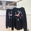 6930f57e6e68136f4d9b3ffa Louis Vuitton Clock Jacquard Sweater