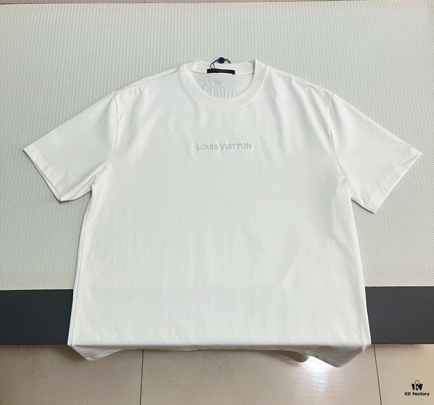 6930f58b6e68136f4d9b4002 LOUIS VUITTON Embroidered New Short Sleeve T-Shirt, High Quality 280g Double Cotton Fabric, Soft Comfortable Wear, Nylon Smooth Washed Cotton Material, Premium Front Embroidery with Special Craftsmanship, Fashion Trend Style, Custom Dyeing and Matching Official Website Design, Complete Three Labels, Not Ordinary Market Version, Guaranteed Quality, Unisex Design