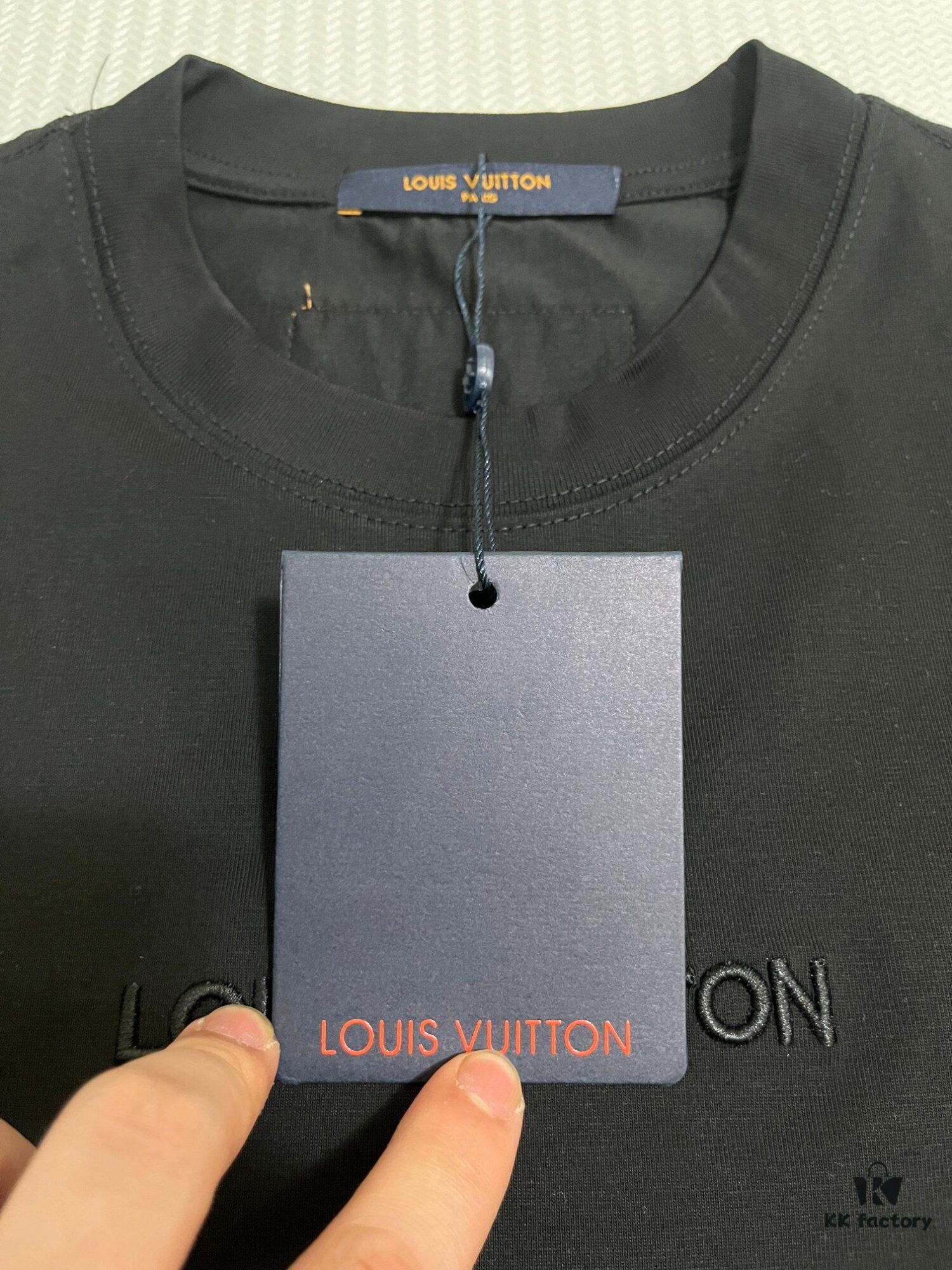 6930f58e6e68136f4d9b4005 LOUIS VUITTON Embroidered New Short Sleeve T-Shirt, High Quality 280g Double Cotton Fabric, Soft Comfortable Wear, Nylon Smooth Washed Cotton Material, Premium Front Embroidery with Special Craftsmanship, Fashion Trend Style, Custom Dyeing and Matching Official Website Design, Complete Three Labels, Not Ordinary Market Version, Guaranteed Quality, Unisex Design