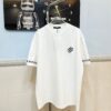 6930f5936e68136f4d9b4008 LOUIS VUITTON Embroidered New Short Sleeve T-Shirt, High-Quality 280g Double Cotton Yarn Fabric with Smooth Nylon and Washed Cotton Feel, Premium Embroidery on Front and Sleeves, Fashionable Design with Special Craftsmanship, Custom Dyed and Matched to Official Website