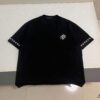 6930f5986e68136f4d9b400d LOUIS VUITTON Embroidered New Short Sleeve T-Shirt, High-Quality 280g Double Cotton Yarn Fabric with Smooth Nylon and Washed Cotton Feel, Premium Embroidery on Front and Sleeves, Fashionable Design with Special Craftsmanship, Custom Dyed and Matched to Official Website