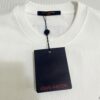 6930f59a6e68136f4d9b400f LOUIS VUITTON Embroidered New Short Sleeve T-Shirt, High-Quality 280g Double Cotton Yarn Fabric with Smooth Nylon and Washed Cotton Feel, Premium Embroidery on Front and Sleeves, Fashionable Design with Special Craftsmanship, Custom Dyed and Matched to Official Website