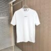 6930f5b06e68136f4d9b4027 LV Louis Vuitton 2025 Spring-Summer New Arrival Round Neck Short Sleeve T-Shirt with Front Embroidery and Back Chain Stitching, Made from 320g Double-Combed Cotton Fabric, Slightly Loose Fit, Soft and Substantial Texture, Unisex Design