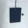 6930f5b36e68136f4d9b402c LV Louis Vuitton 2025 Spring-Summer New Arrival Round Neck Short Sleeve T-Shirt with Front Embroidery and Back Chain Stitching, Made from 320g Double-Combed Cotton Fabric, Slightly Loose Fit, Soft and Substantial Texture, Unisex Design