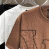 6930f5d36e68136f4d9b4049 LV Louis Vuitton 2025 Spring/Summer New Arrival Round Neck Short Sleeve T-Shirt with Chain and Single Needle Embroidery, Premium 320g Double-Combed Cotton Fabric, Slightly Loose Fit, Unisex Design