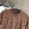 6930f5d46e68136f4d9b404c LV Louis Vuitton 2025 Spring/Summer New Arrival Round Neck Short Sleeve T-Shirt with Chain and Single Needle Embroidery, Premium 320g Double-Combed Cotton Fabric, Slightly Loose Fit, Unisex Design
