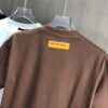 6930f5da6e68136f4d9b4050 LV Louis Vuitton 2025 Spring/Summer New Arrival Round Neck Short Sleeve T-Shirt with Chain and Single Needle Embroidery, Premium 320g Double-Combed Cotton Fabric, Slightly Loose Fit, Unisex Design