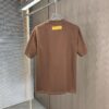 6930f5dd6e68136f4d9b4053 LV Louis Vuitton 2025 Spring/Summer New Arrival Round Neck Short Sleeve T-Shirt with Chain and Single Needle Embroidery, Premium 320g Double-Combed Cotton Fabric, Slightly Loose Fit, Unisex Design