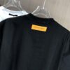 6930f5e46e68136f4d9b405a Louis Vuitton 2025 Spring/Summer New Arrival Round Neck Short Sleeve T-Shirt with Chain and Single-Needle Embroidery, Premium 320g Double-Combed Cotton Fabric, Slightly Loose Unisex Fit