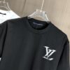 6930f5f26e68136f4d9b4065 LV Louis Vuitton 2025 Spring/Summer New Arrival Round Neck Short Sleeve T-Shirt with Hand-Painted Print, Made from 320g Double-Combed Cotton Fabric, Slightly Loose Fit, Soft and Substantial Fabric Texture, Unisex Design