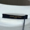 6930f5fd6e68136f4d9b4071 LV Louis Vuitton 2025 Spring-Summer New Arrival Round Neck Short Sleeve T-Shirt with Hand-Painted Print, Made from 320g Double-Layer Combed Cotton Fabric, Slightly Loose Fit, Soft and Substantial Fabric Texture, Unisex Design