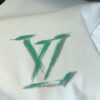 6930f5ff6e68136f4d9b4074 LV Louis Vuitton 2025 Spring-Summer New Arrival Round Neck Short Sleeve T-Shirt with Hand-Painted Print, Made from 320g Double-Layer Combed Cotton Fabric, Slightly Loose Fit, Soft and Substantial Fabric Texture, Unisex Design
