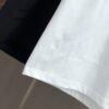 6930f6156e68136f4d9b408c LV Louis Vuitton 2025 Spring/Summer New Arrival Round Neck Short Sleeve T-Shirt with Chain and Single Needle Embroidery, Premium 320g Double-Combed Cotton Fabric, Slightly Loose Unisex Fit