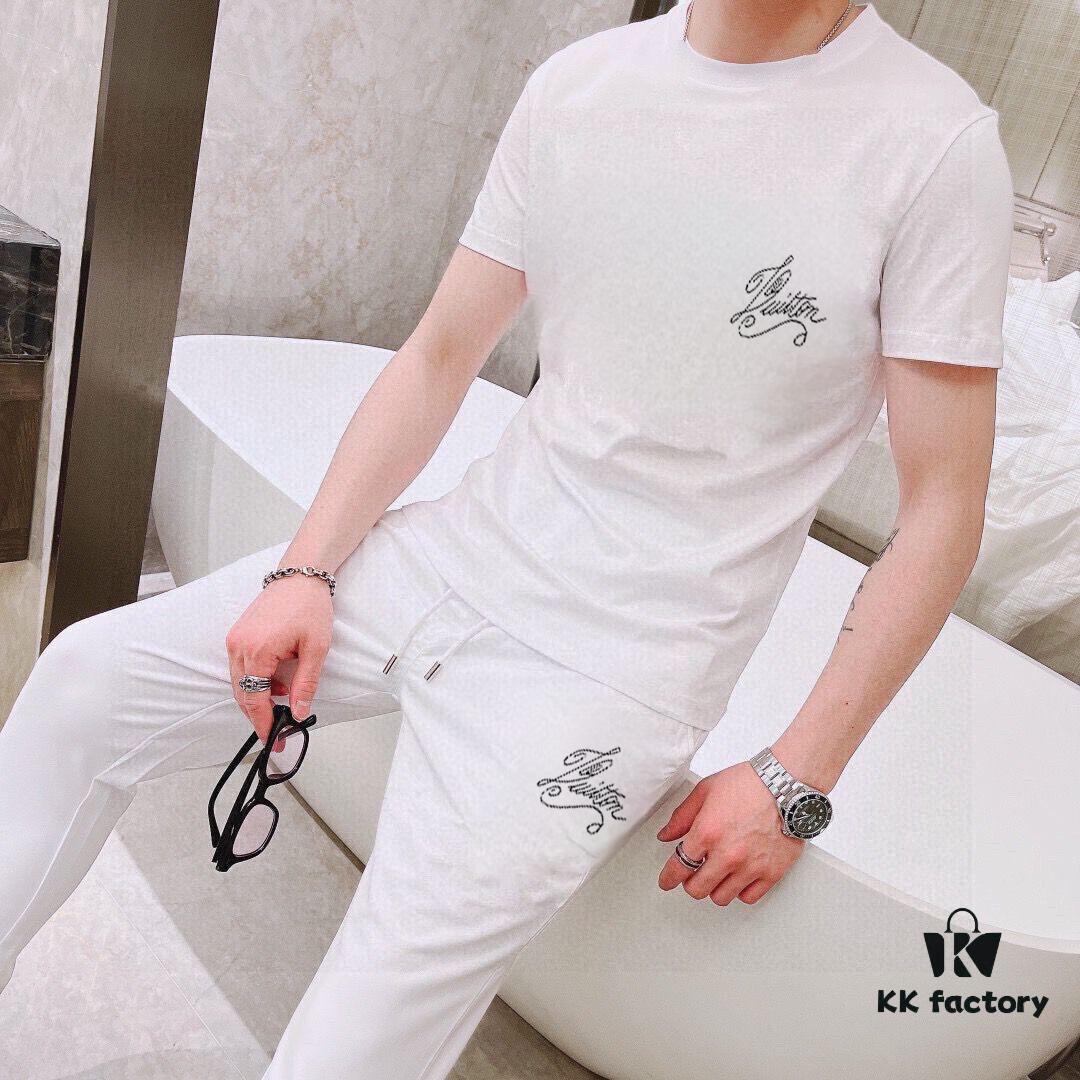 6930f68d6e68136f4d9b411a LV Louis Vuitton 2025 Official Website Same Style Summer Men's Double Mercerized High-Quality Suit Premium Imported Fabric Trendy Fashion Versatile Bestseller Simple and Elegant Precise Stitching