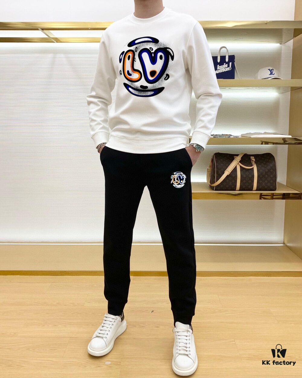 6930f6986e68136f4d9b4122 Louis Vuitton 2025 New Arrival Premium Sweatshirt Set – Crafted from 100% Natural High-Quality Roman Cotton, Perfect Fit and Ultimate Comfort, Elegant and Refined with Authentic Hardware, Available in Sizes M to 5XL (Fits up to 220 lbs)