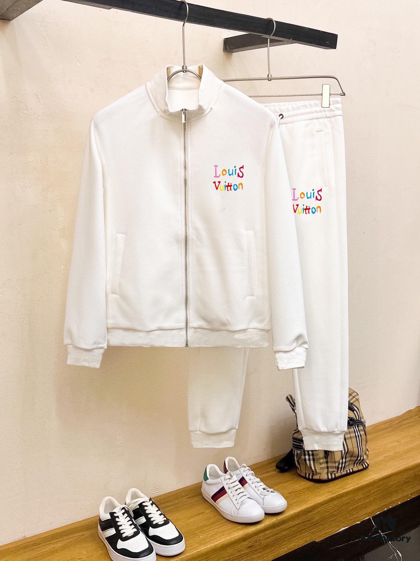 6930f69a6e68136f4d9b4123 Louis Vuitton 2025 New Arrival Knit Cardigan Hoodie Set – Premium 100% Roman Cotton, Natural Comfort, Elegant Design