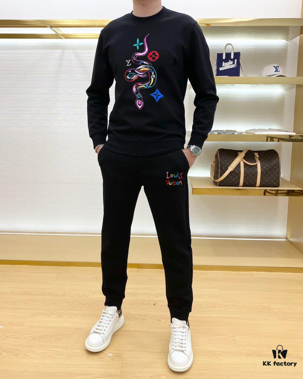 6930f6a46e68136f4d9b412c LV Louis Vuitton 2025 New Arrival Premium Hoodie Set - Pure High-Quality Roman Cotton, Natural Comfort and Elegant Design