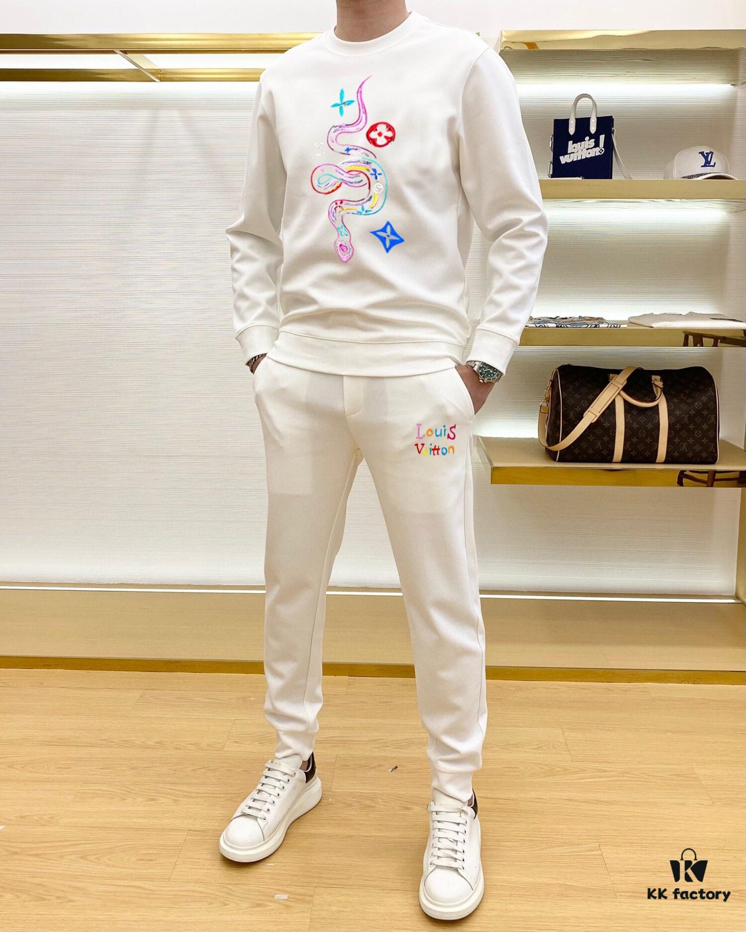 6930f6a76e68136f4d9b4130 LV Louis Vuitton 2025 New Arrival Premium Hoodie Set - Pure High-Quality Roman Cotton, Natural Comfort and Elegant Design