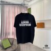 6930f6b56e68136f4d9b413e Louis Vuitton 2025 Summer New Arrival Personalized Letter Logo Print Custom 300g Fabric Short Sleeve T-Shirt Unisex