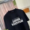 6930f6b66e68136f4d9b413f Louis Vuitton 2025 Summer New Arrival Personalized Letter Logo Print Custom 300g Fabric Short Sleeve T-Shirt Unisex