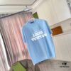 6930f6c86e68136f4d9b4151 Louis Vuitton 2025 Summer New Arrival Personalized Letter Logo Print Custom 300g Fabric Short Sleeve T-Shirt Unisex