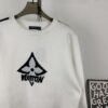 New Louis Vuitton LV Panda Color-Block Three-Leaf Grass Script Unisex Casual Round-Neck Sweater