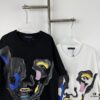 6930f6f66e68136f4d9b417d New LV Louis Vuitton 2024 Graffiti Print Short Sleeve T-Shirt, Premium 260g 32s Double Yarn Fabric, Ultra Soft and Comfortable Unisex Tee