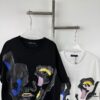 6930f6fb6e68136f4d9b4181 New LV Louis Vuitton 2024 Graffiti Print Short Sleeve T-Shirt, Premium 260g 32s Double Yarn Fabric, Ultra Soft and Comfortable Unisex Tee