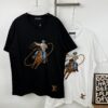 6930f70c6e68136f4d9b418f New Arrival LOUIS VUITTON Western Cowboy Style Fully Embroidered Short Sleeve T-Shirt, High-Density Imported 270g Fabric, High-Temperature Dyeing and Post-Setting Treatment! Complete Triple Labeling