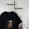 6930f70d6e68136f4d9b4190 New Arrival LOUIS VUITTON Western Cowboy Style Fully Embroidered Short Sleeve T-Shirt, High-Density Imported 270g Fabric, High-Temperature Dyeing and Post-Setting Treatment! Complete Triple Labeling