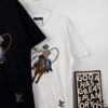 6930f70d6e68136f4d9b4192 New Arrival LOUIS VUITTON Western Cowboy Style Fully Embroidered Short Sleeve T-Shirt, High-Density Imported 270g Fabric, High-Temperature Dyeing and Post-Setting Treatment! Complete Triple Labeling