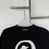 6930f71d6e68136f4d9b419e New Arrival Louis Vuitton Unisex Black and White Portrait Knit Short Sleeve T-Shirt