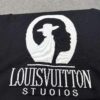 6930f7256e68136f4d9b41a4 New Arrival Louis Vuitton Unisex Black and White Portrait Knit Short Sleeve T-Shirt