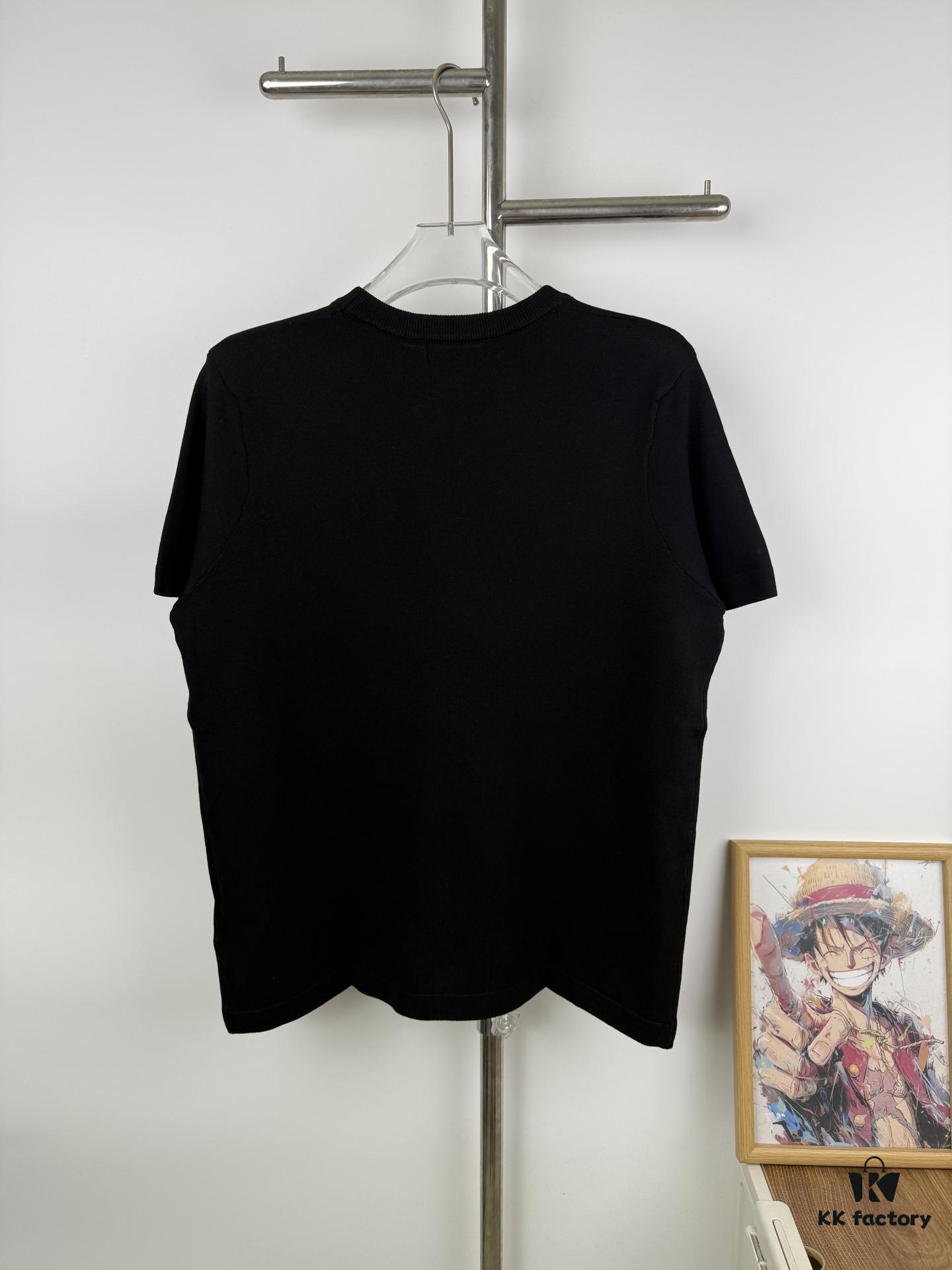 6930f72c6e68136f4d9b41ac New Louis Vuitton LV Embroidered Crew Neck Logo Short Sleeve Unisex