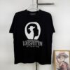 6930f7316e68136f4d9b41b0 New Arrival Louis Vuitton Unisex Black and White Portrait Knit Short Sleeve T-Shirt
