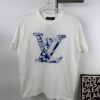 6930f7316e68136f4d9b41b2 New LV Louis Vuitton 2023FW Ski Collection Jacquard Round-Neck Short-Sleeve T-Shirt