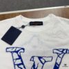 6930f7386e68136f4d9b41b8 New LV Louis Vuitton 2023FW Ski Collection Jacquard Round-Neck Short-Sleeve T-Shirt