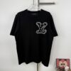 6930f7426e68136f4d9b41c7 New Louis Vuitton 25SS Limited Edition Brick Print Knit Crew Neck Short Sleeve T-Shirt