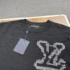 6930f7476e68136f4d9b41cc New Louis Vuitton 25SS Limited Edition Brick Print Knit Crew Neck Short Sleeve T-Shirt