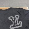 6930f7496e68136f4d9b41d0 New Louis Vuitton 25SS Limited Edition Brick Print Knit Crew Neck Short Sleeve T-Shirt
