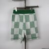 6930f74f6e68136f4d9b41d6 New Arrival Louis Vuitton 1V 25SS Large Checkerboard Jacquard Knit Shorts