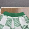 6930f7546e68136f4d9b41da New Arrival Louis Vuitton 1V 25SS Large Checkerboard Jacquard Knit Shorts