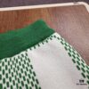 6930f7566e68136f4d9b41dc New Arrival Louis Vuitton 1V 25SS Large Checkerboard Jacquard Knit Shorts