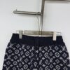 6930f76f6e68136f4d9b41f6 New LV Louis Vuitton Monogram Jacquard Knit Shorts
