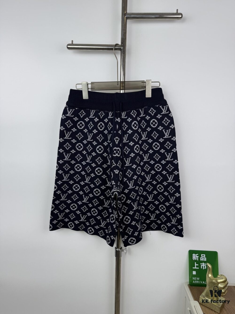 6930f7736e68136f4d9b41fc New LV Louis Vuitton Monogram Jacquard Knit Shorts